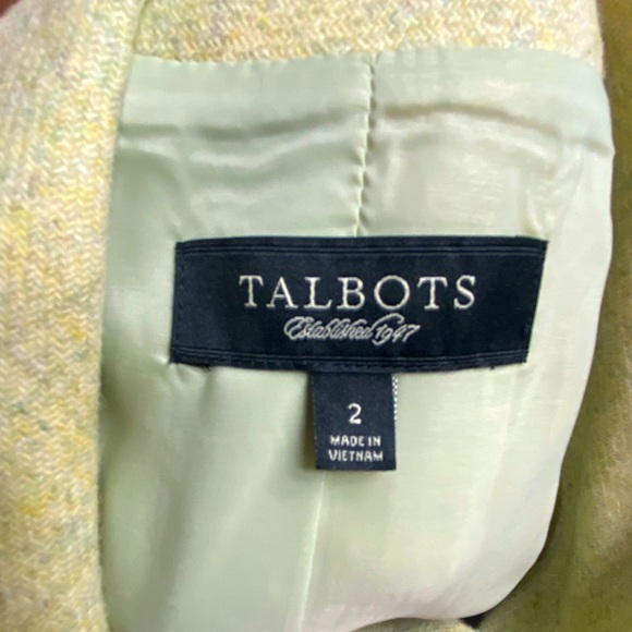 NWT Talbots Wool Double Breasted Jacket - Picture 10 of 10